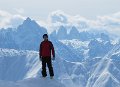 17 Alex auf der Kreuzspitze im Hintergrund die 3 Zinnen